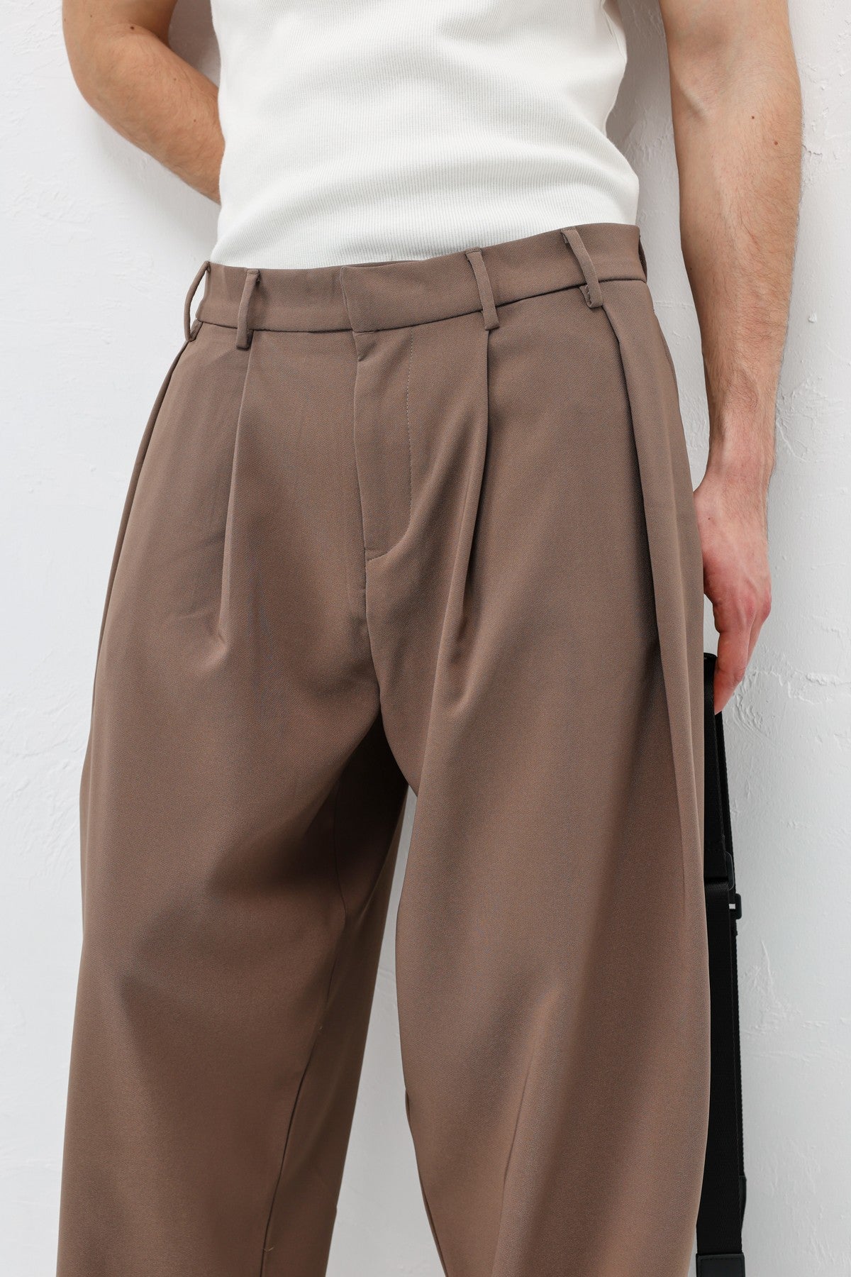 Barrel Fit Tailored Pantolon