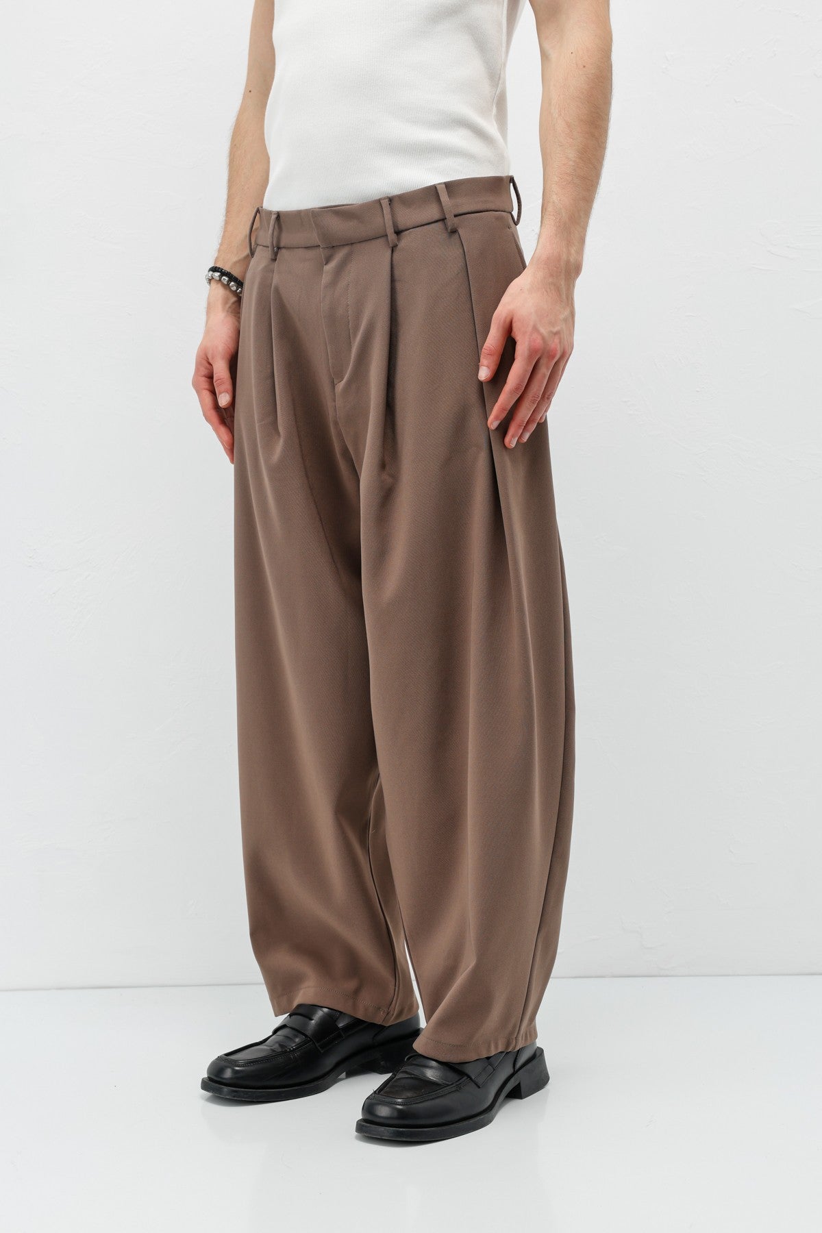 Barrel Fit Tailored Pantolon