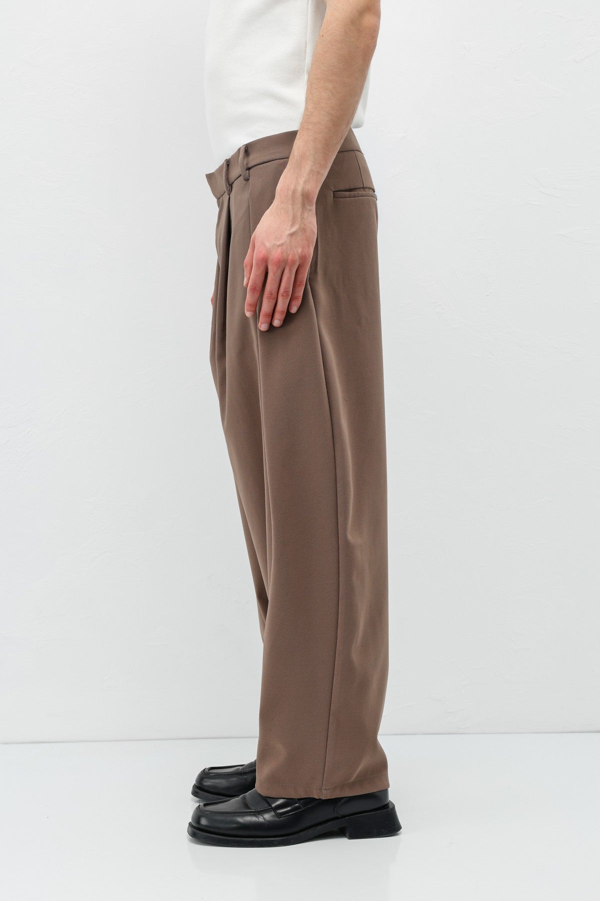 Barrel Fit Tailored Pantolon