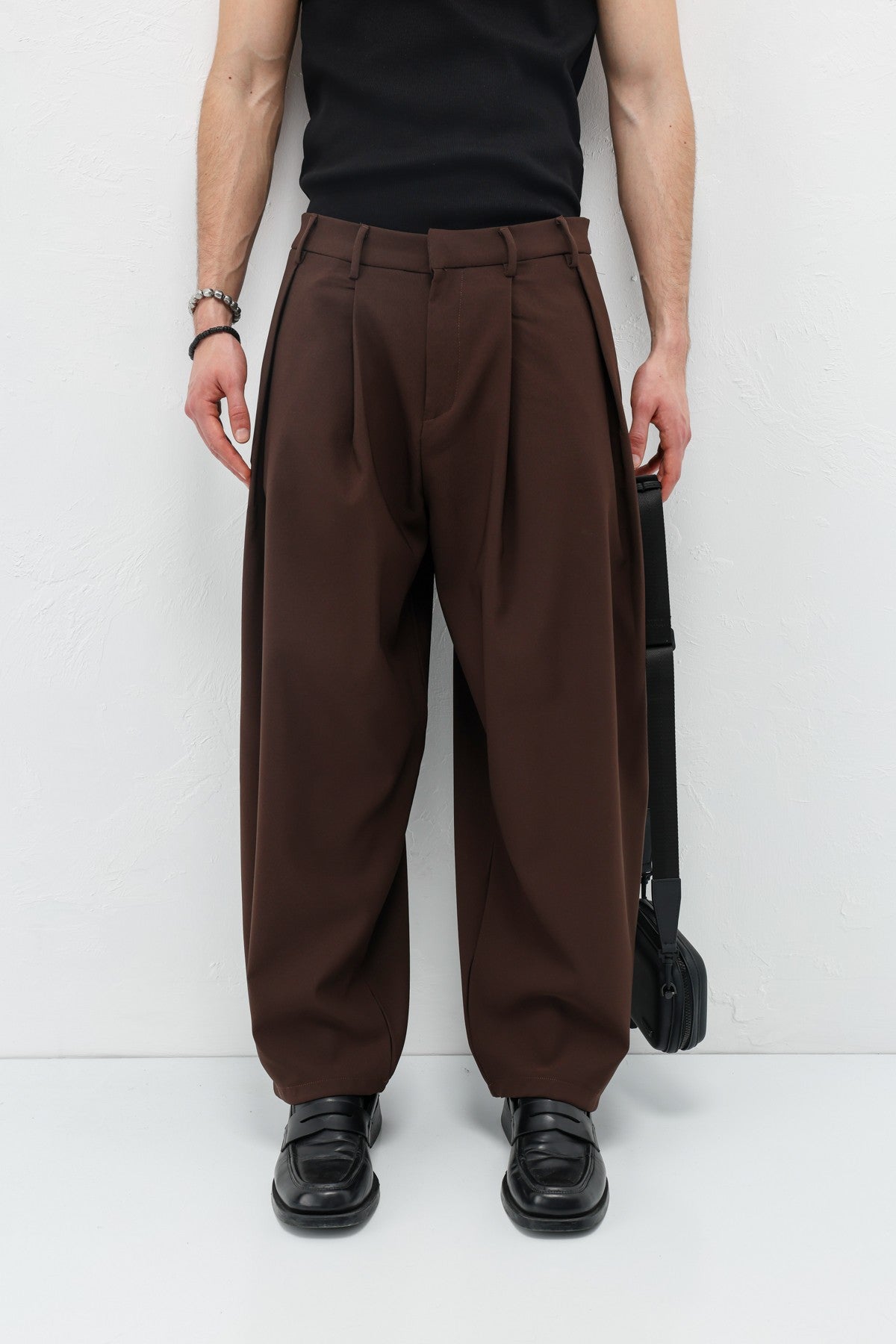 Barrel Fit Tailored Pantolon