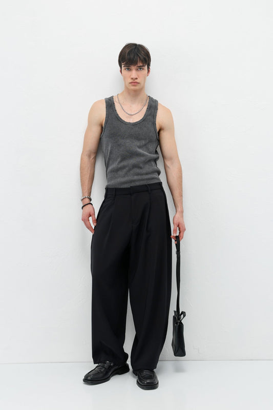 Barrel Fit Tailored Pantolon