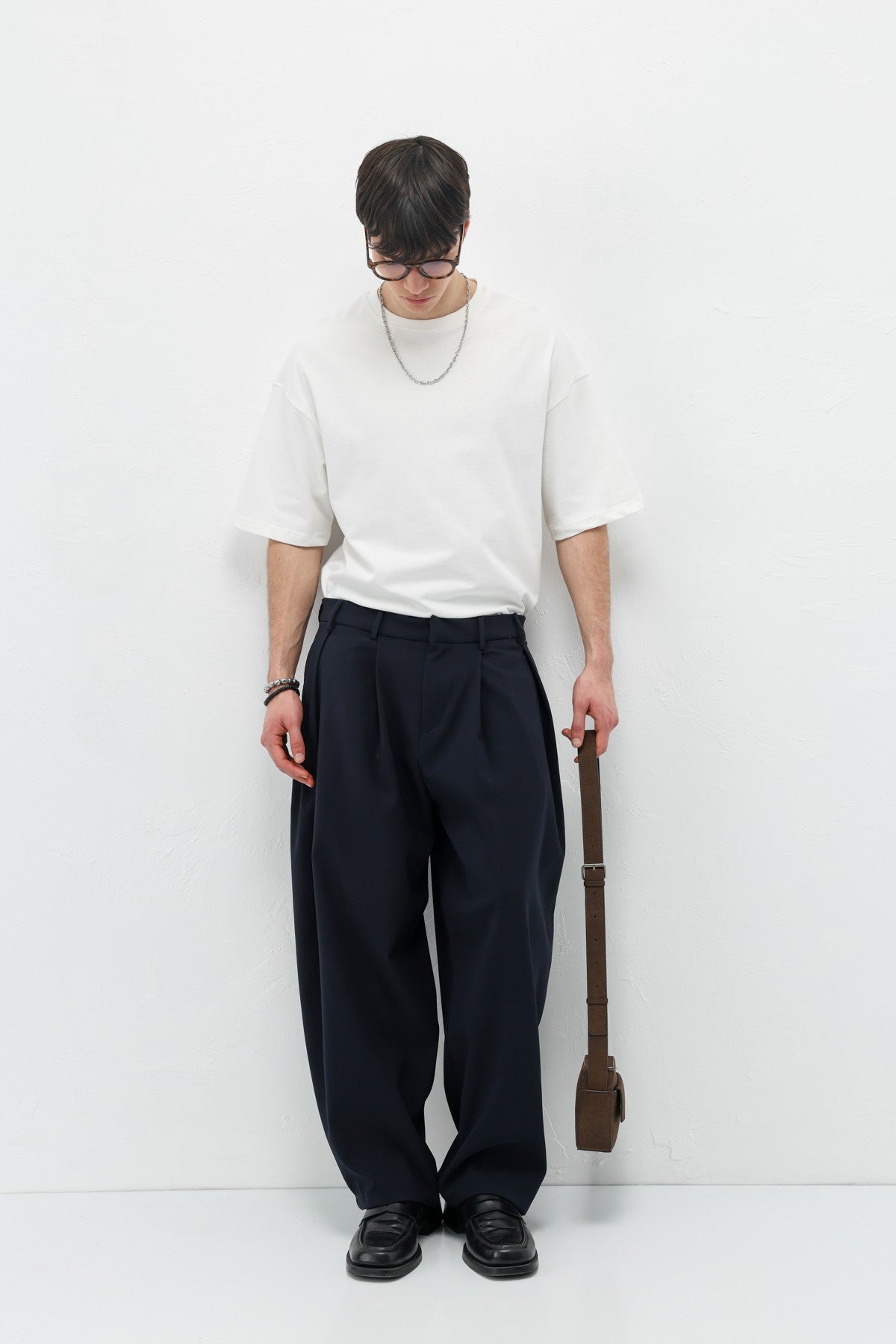 Barrel Fit Tailored Pantolon