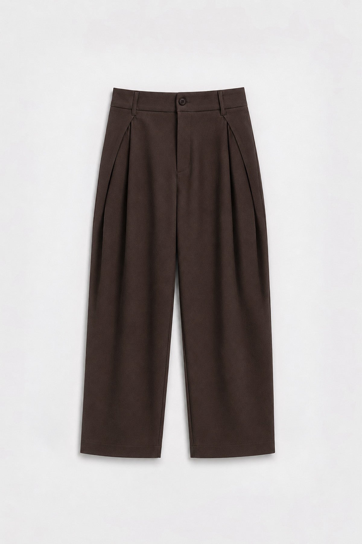 Barrel Fit Kumaş Pantolon