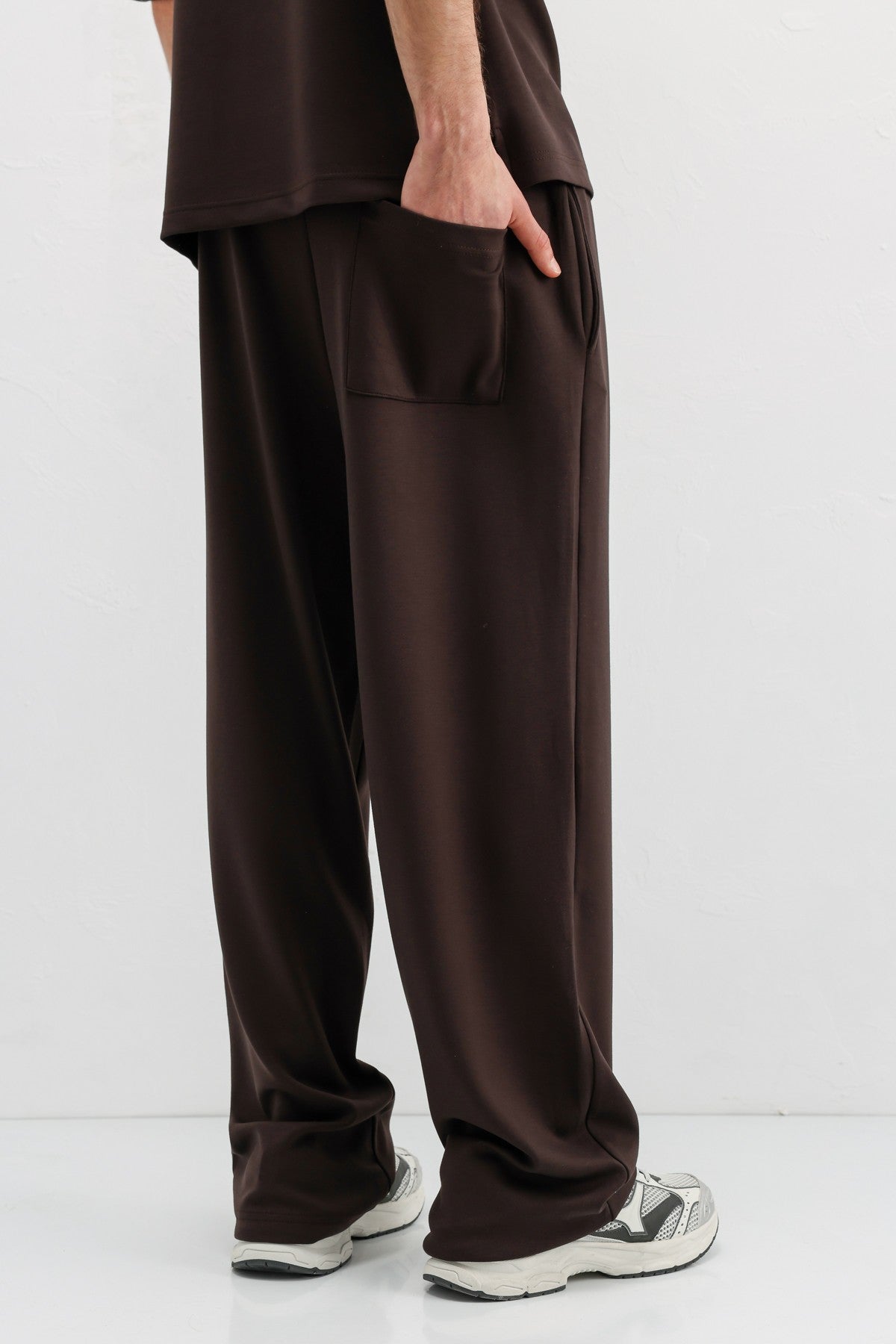Modal Karışımlı Baggy Eşofman Alt