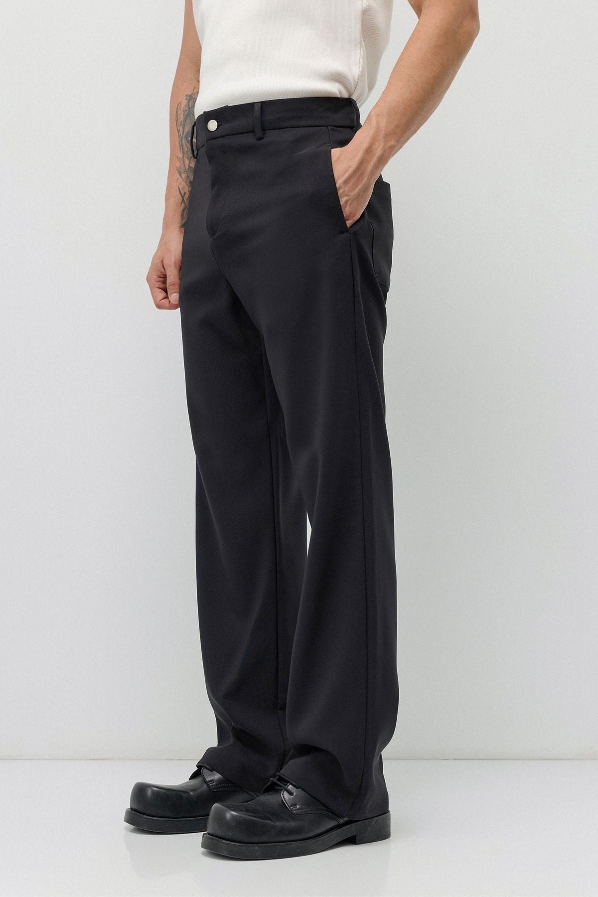 Yüksek Bel Flare Fit Pantolon