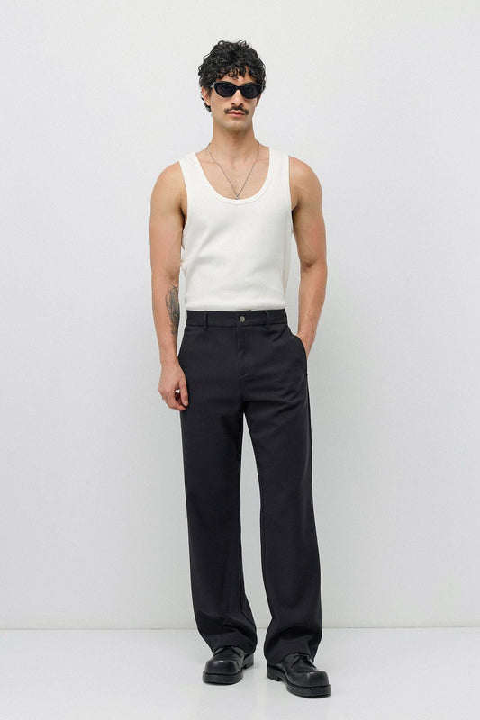 Yüksek Bel Flare Fit Pantolon