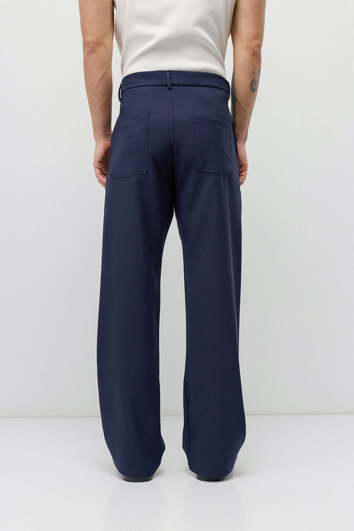 Yüksek Bel Flare Fit Pantolon