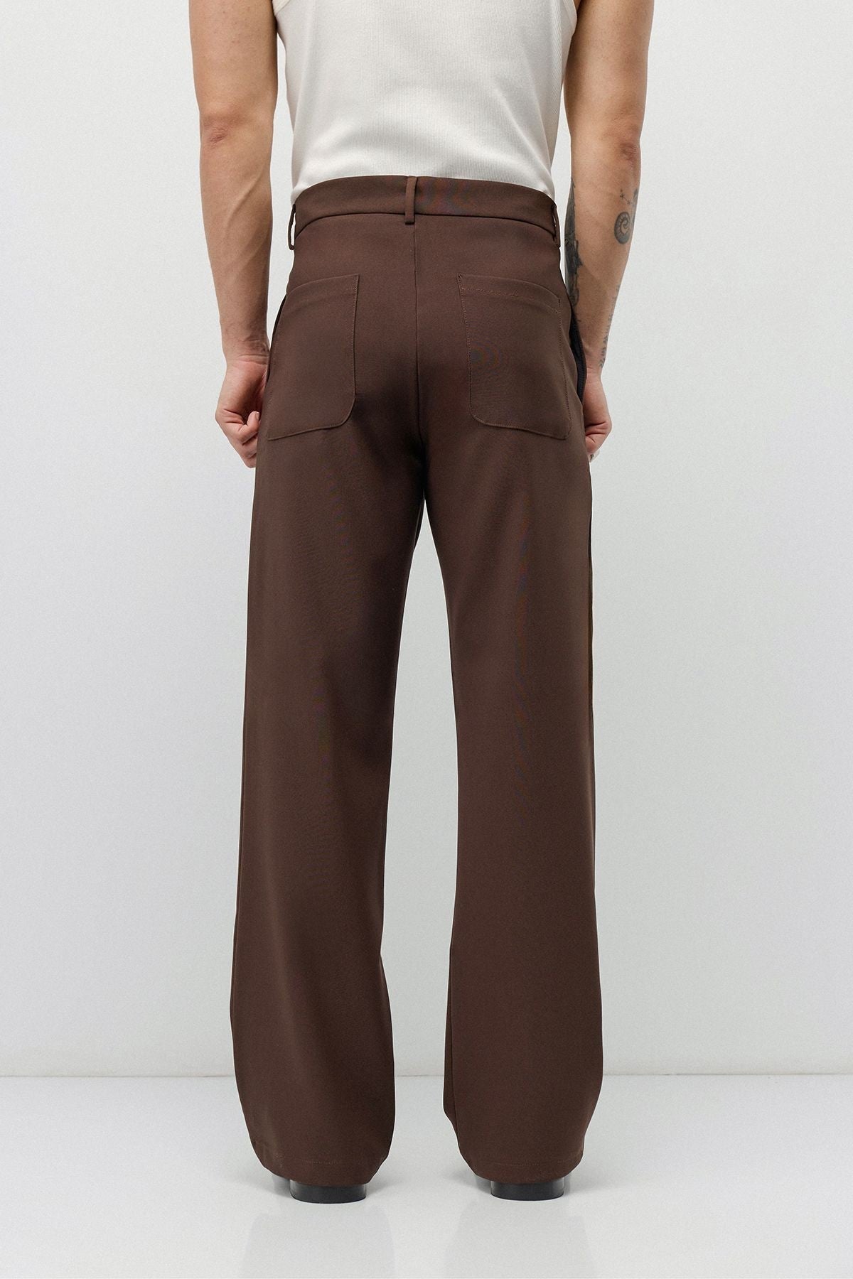 Yüksek Bel Flare Fit Pantolon