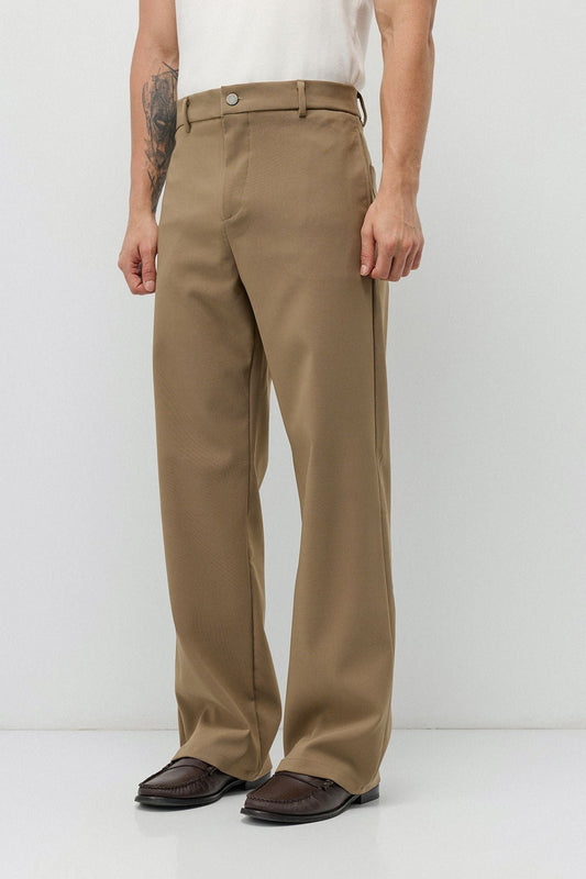 Yüksek Bel Flare Fit Pantolon