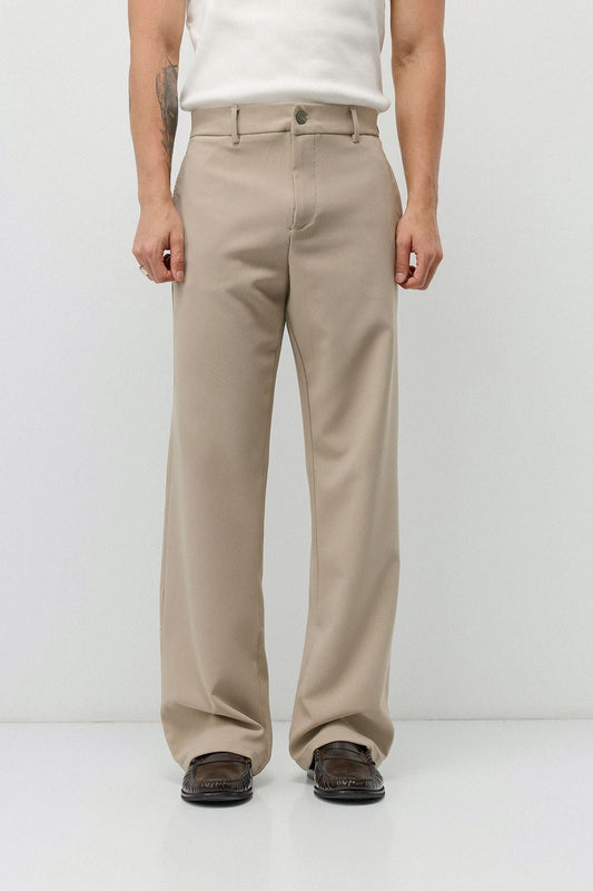 Yüksek Bel Flare Fit Pantolon