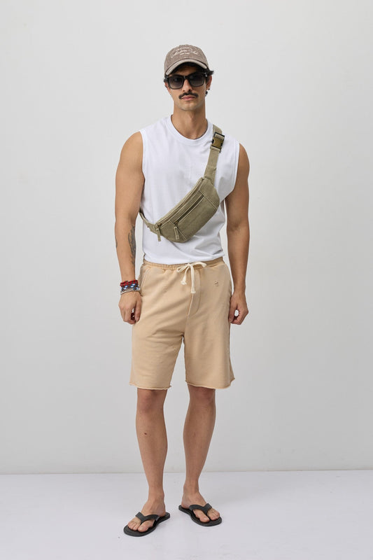 Bağcıklı Loose Fit Şort