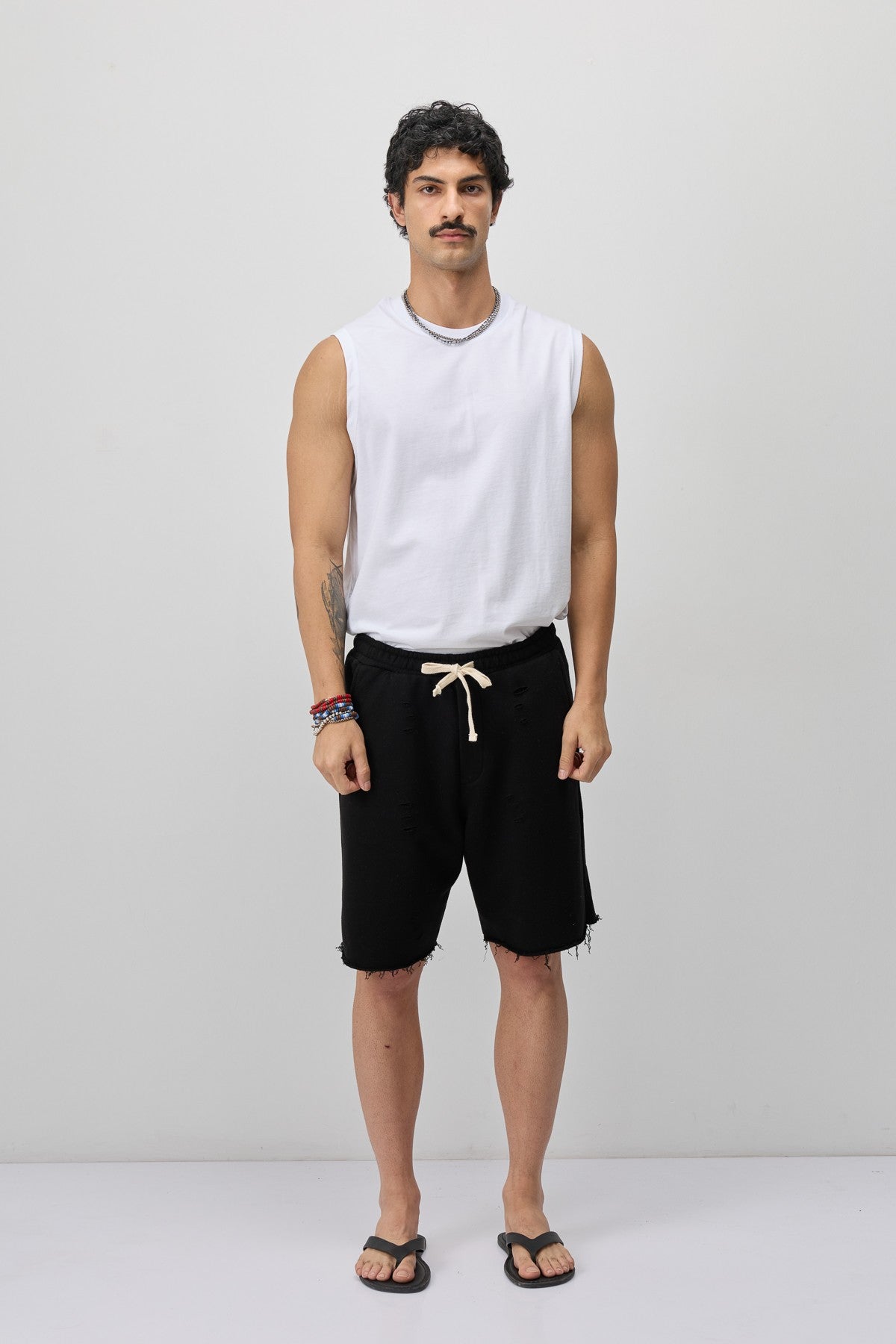 Bağcıklı Loose Fit Şort