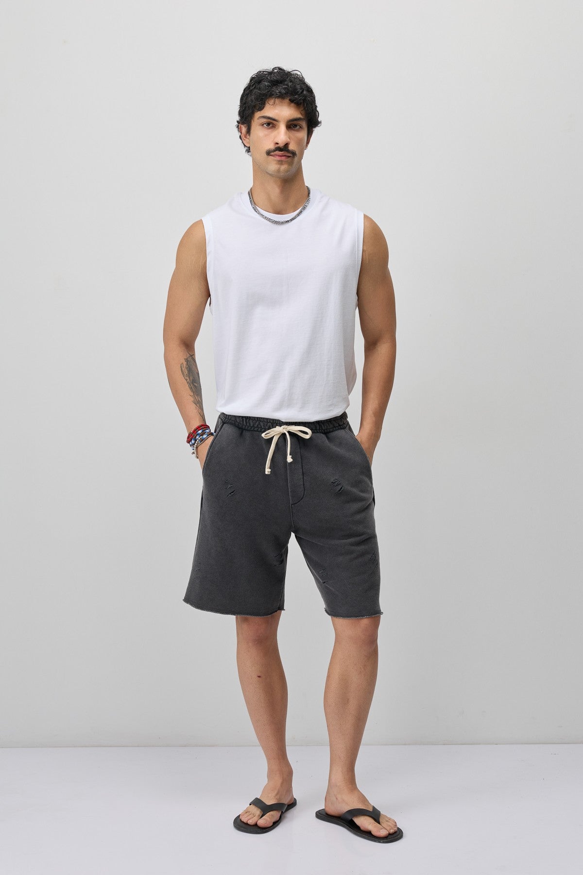 Bağcıklı Loose Fit Şort