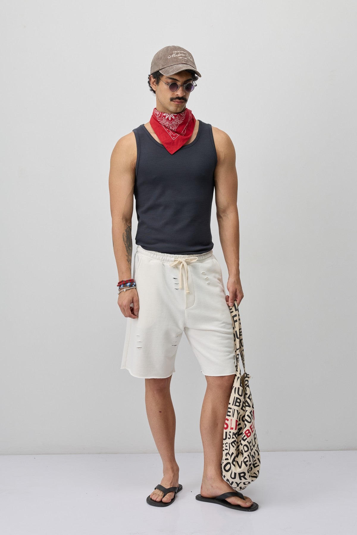 Bağcıklı Loose Fit Şort