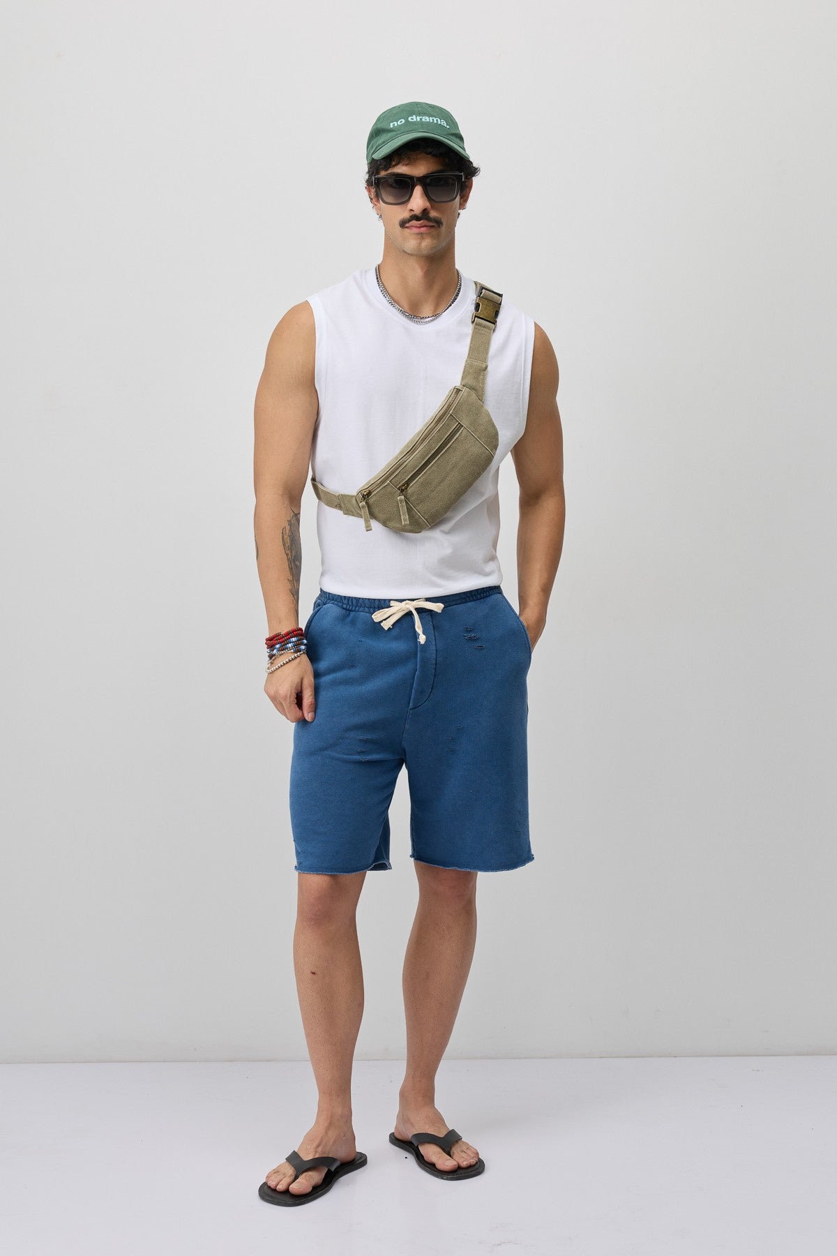 Bağcıklı Loose Fit Şort