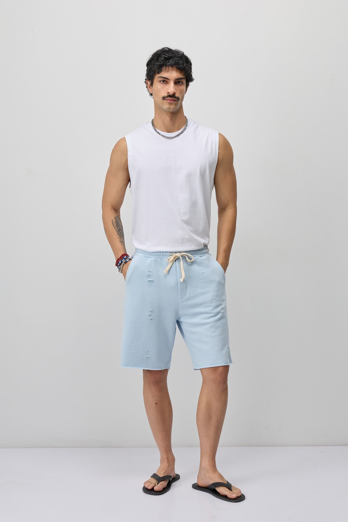 Bağcıklı Loose Fit Şort