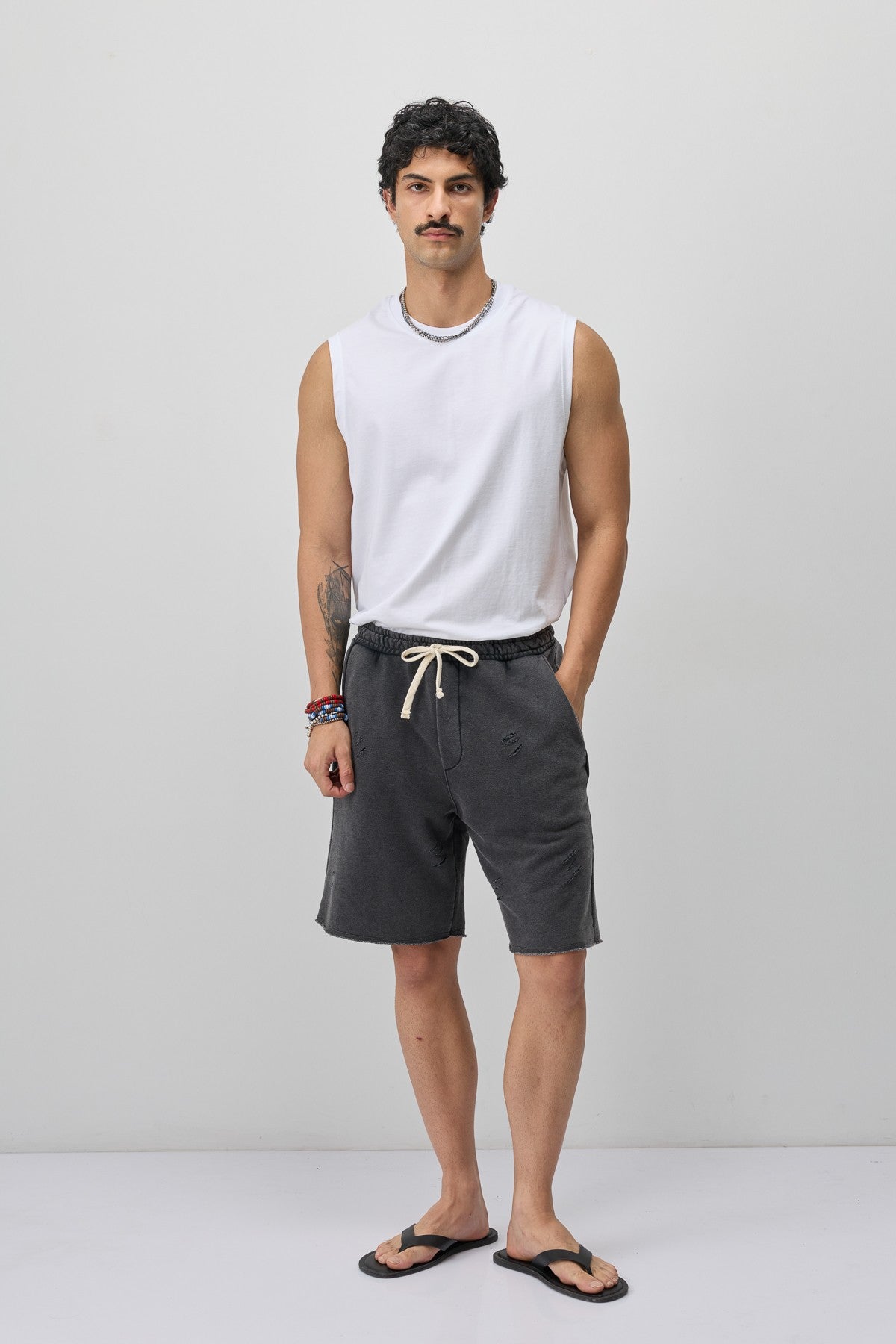 Bağcıklı Loose Fit Şort