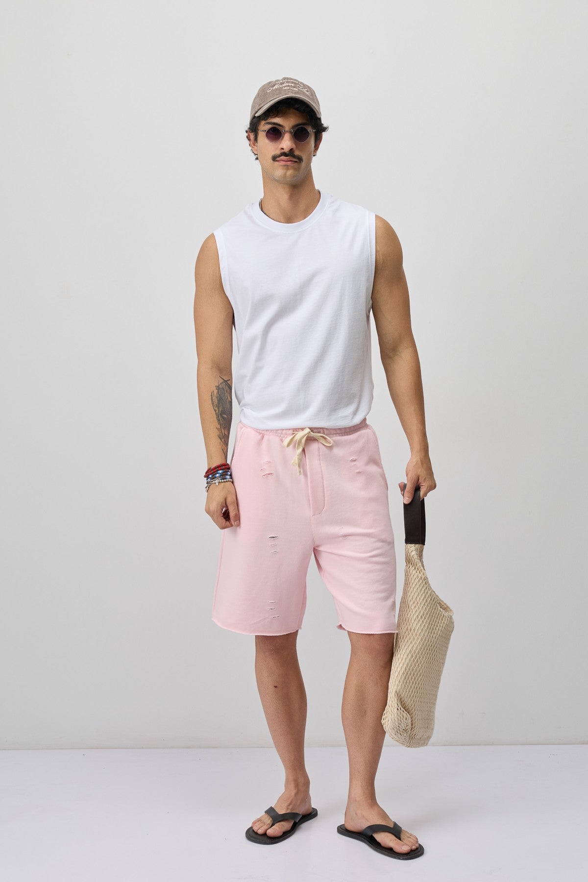 Bağcıklı Loose Fit Şort