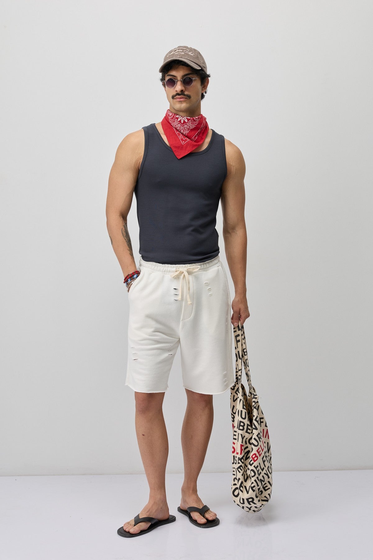 Bağcıklı Loose Fit Şort