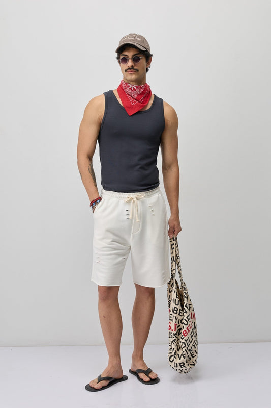 Bağcıklı Loose Fit Şort