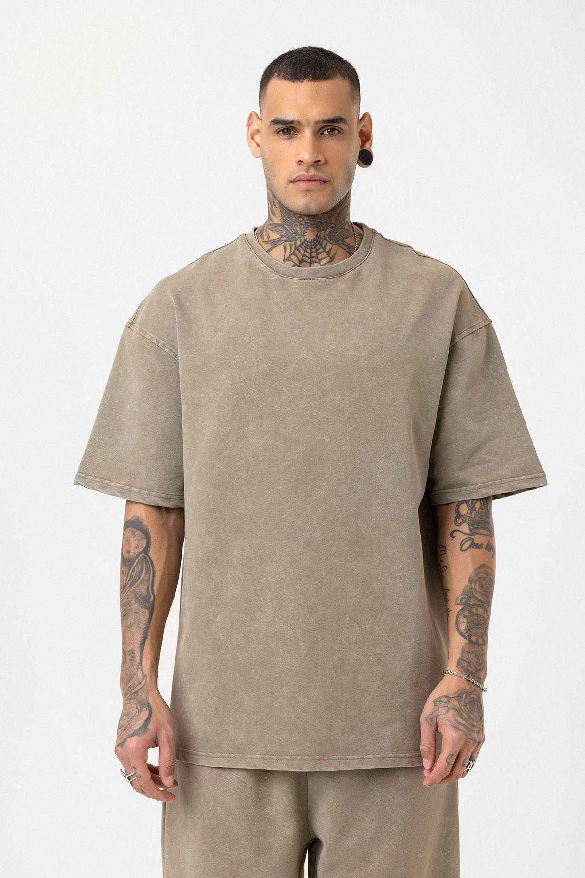 Yıkamalı Oversize Eşofman Takım
