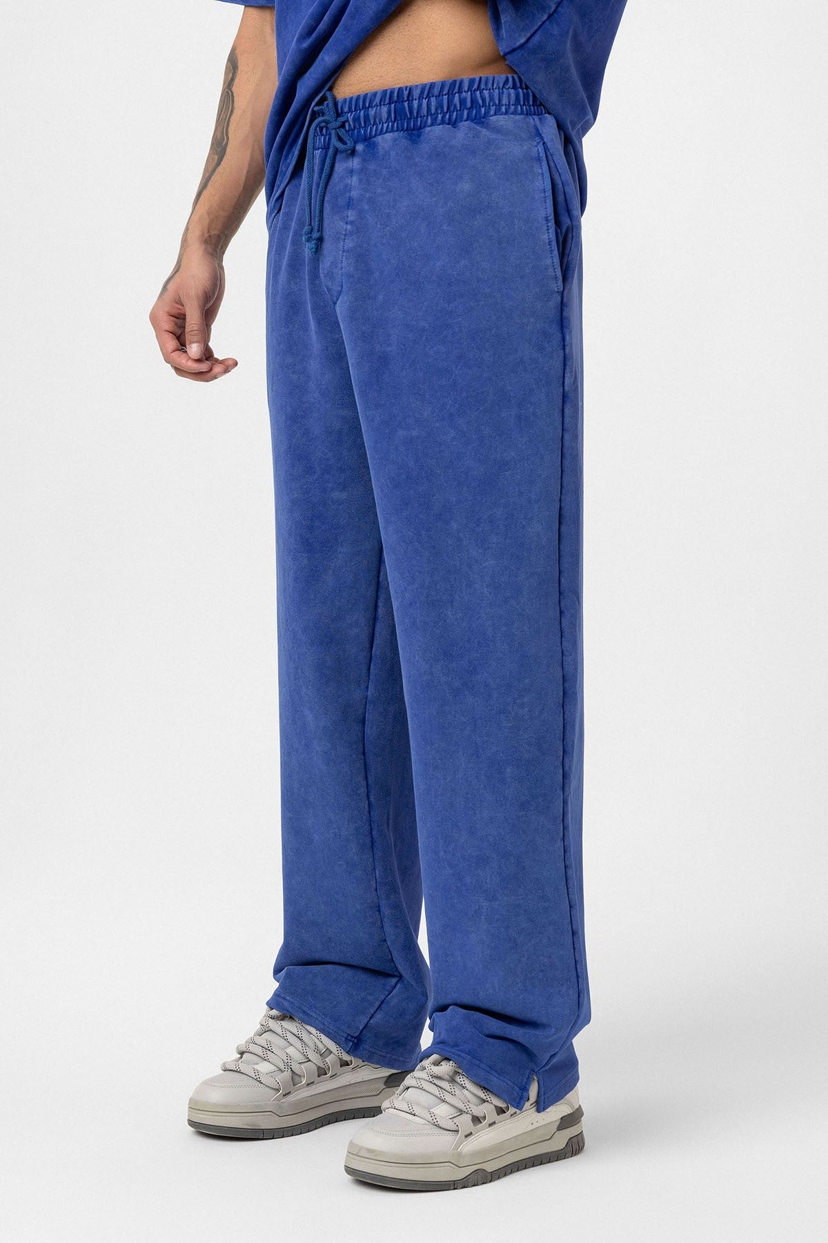 Yıkamalı Oversize Eşofman Takım