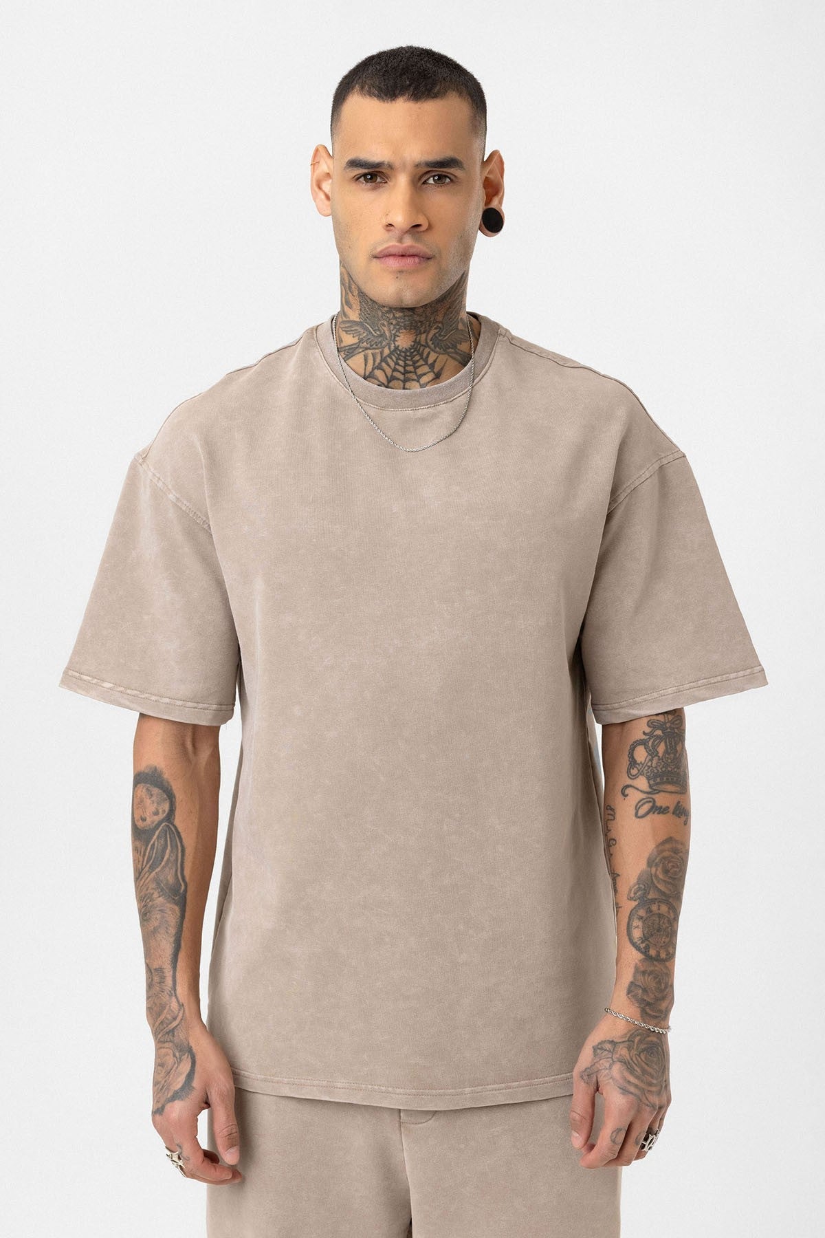 Yıkamalı Oversize Eşofman Takım
