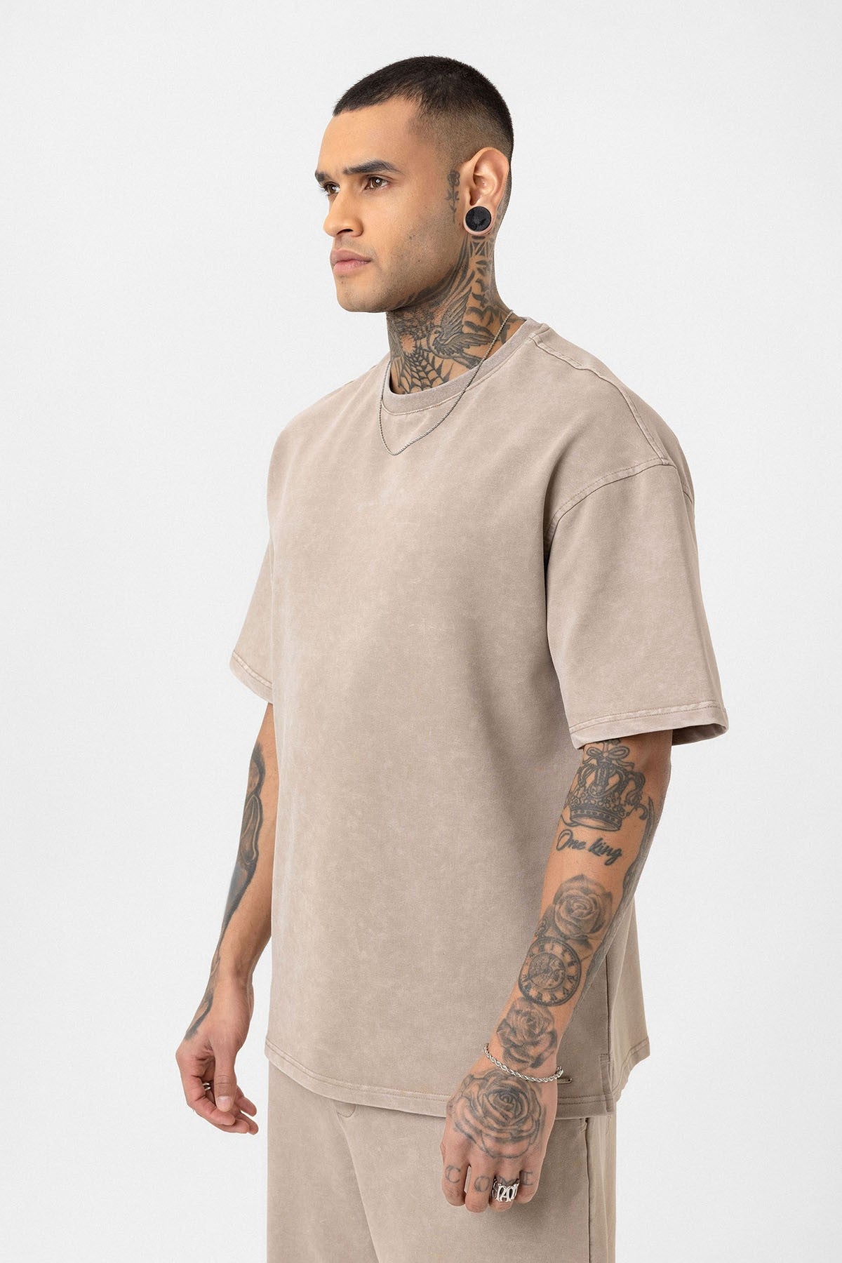 Yıkamalı Oversize Eşofman Takım