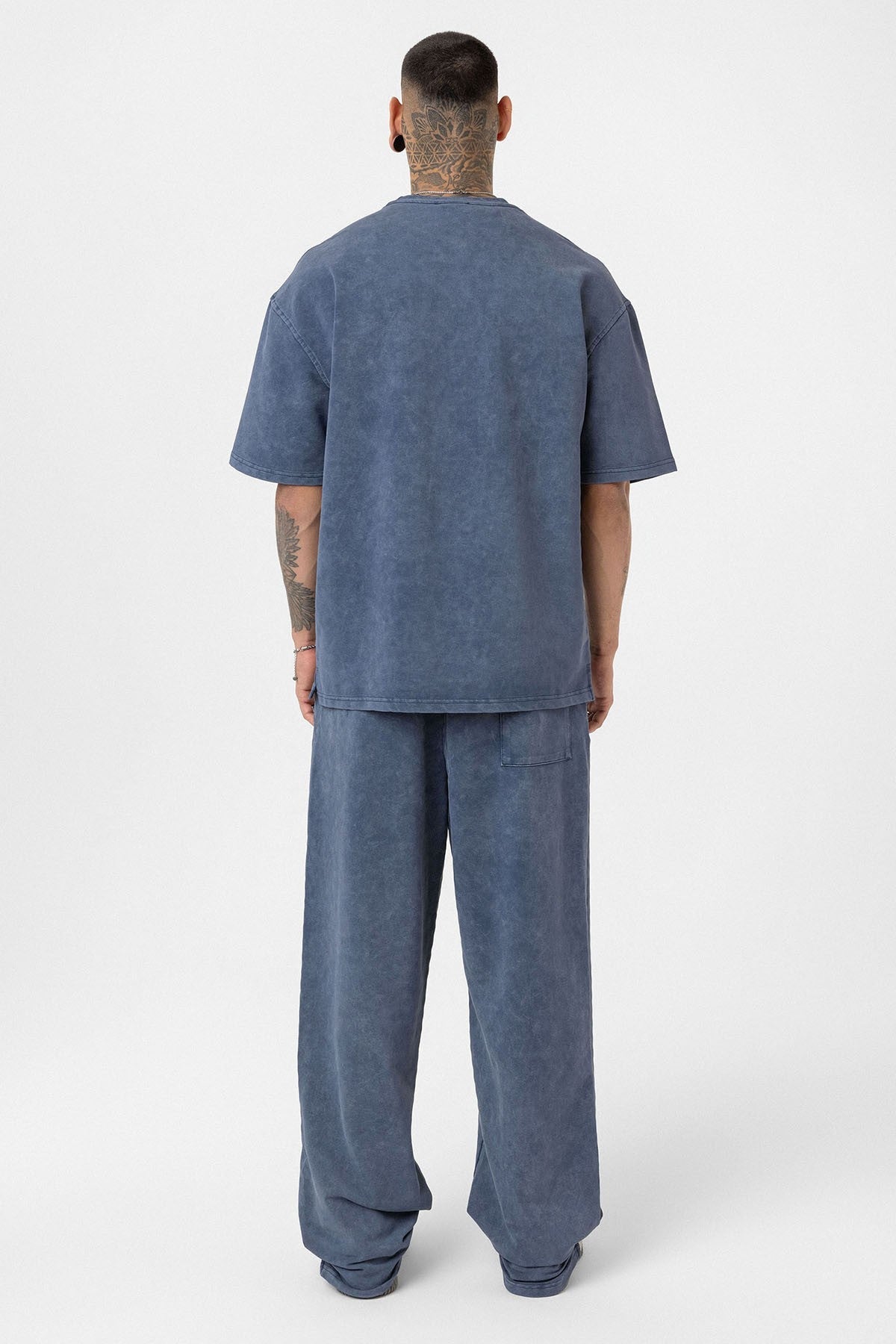 Yıkamalı Oversize Eşofman Takım