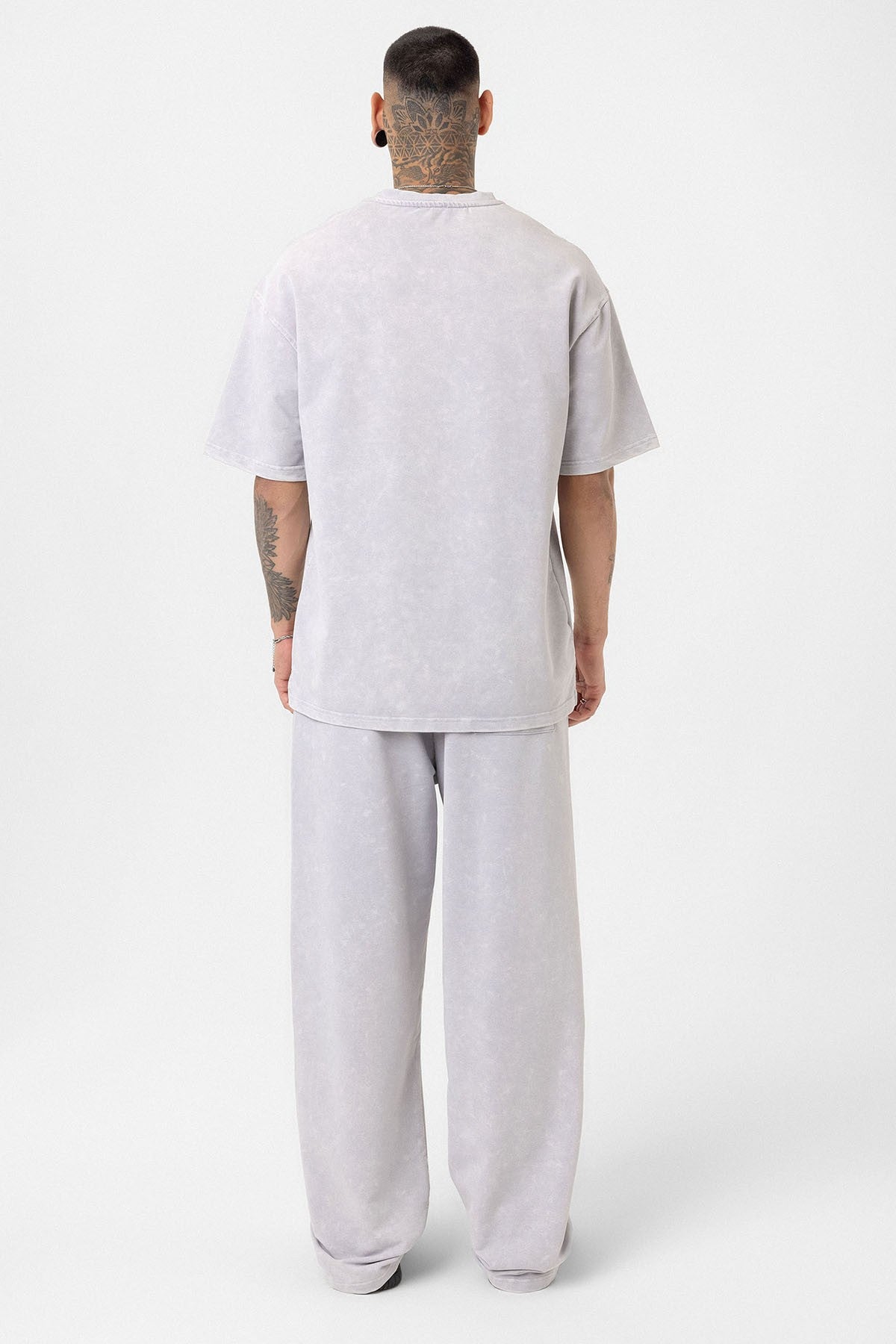 Yıkamalı Oversize Eşofman Takım