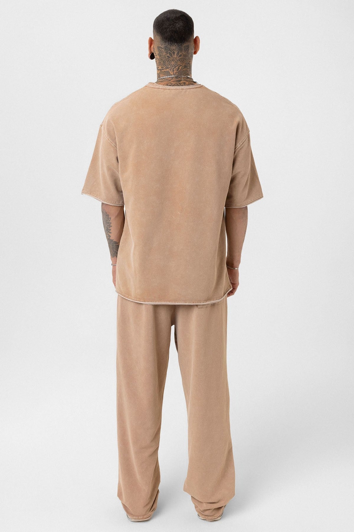 Yıkamalı Oversize Eşofman Takım