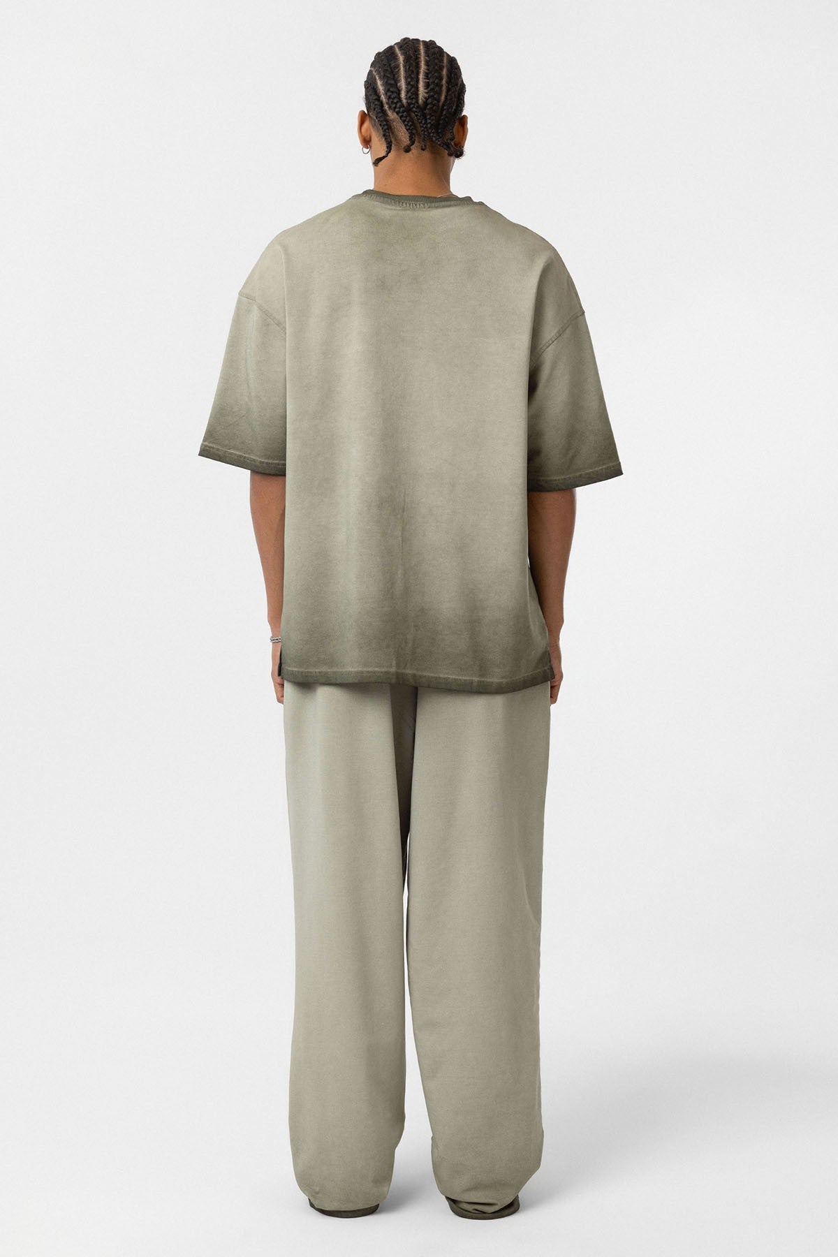 Yıkamalı Oversize Eşofman Takım