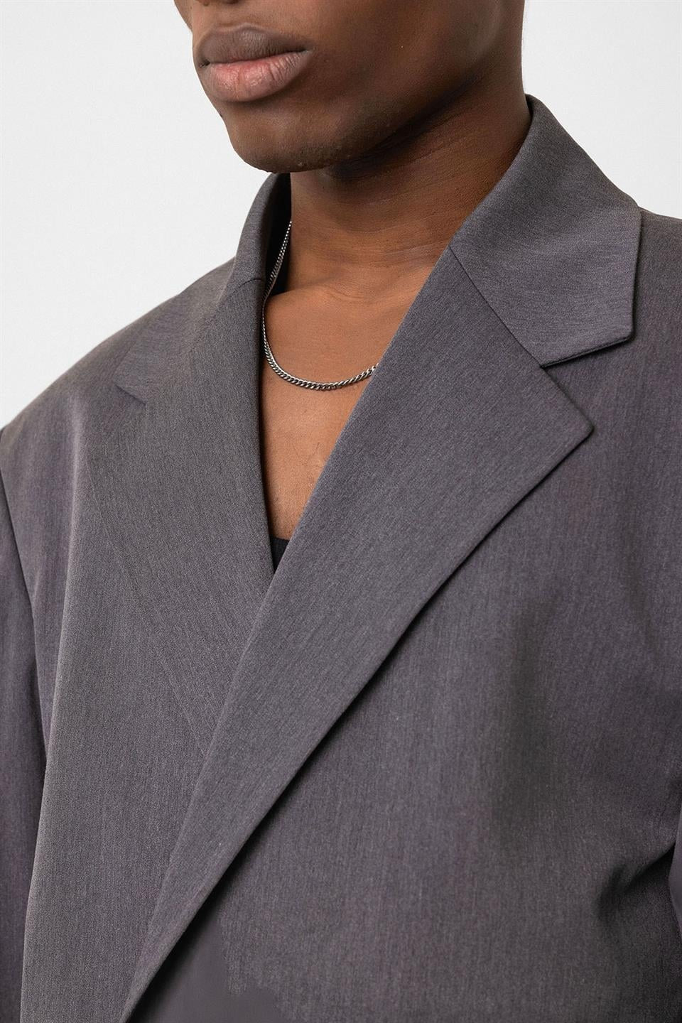 Tek Düğme Oversize Takım Elbise