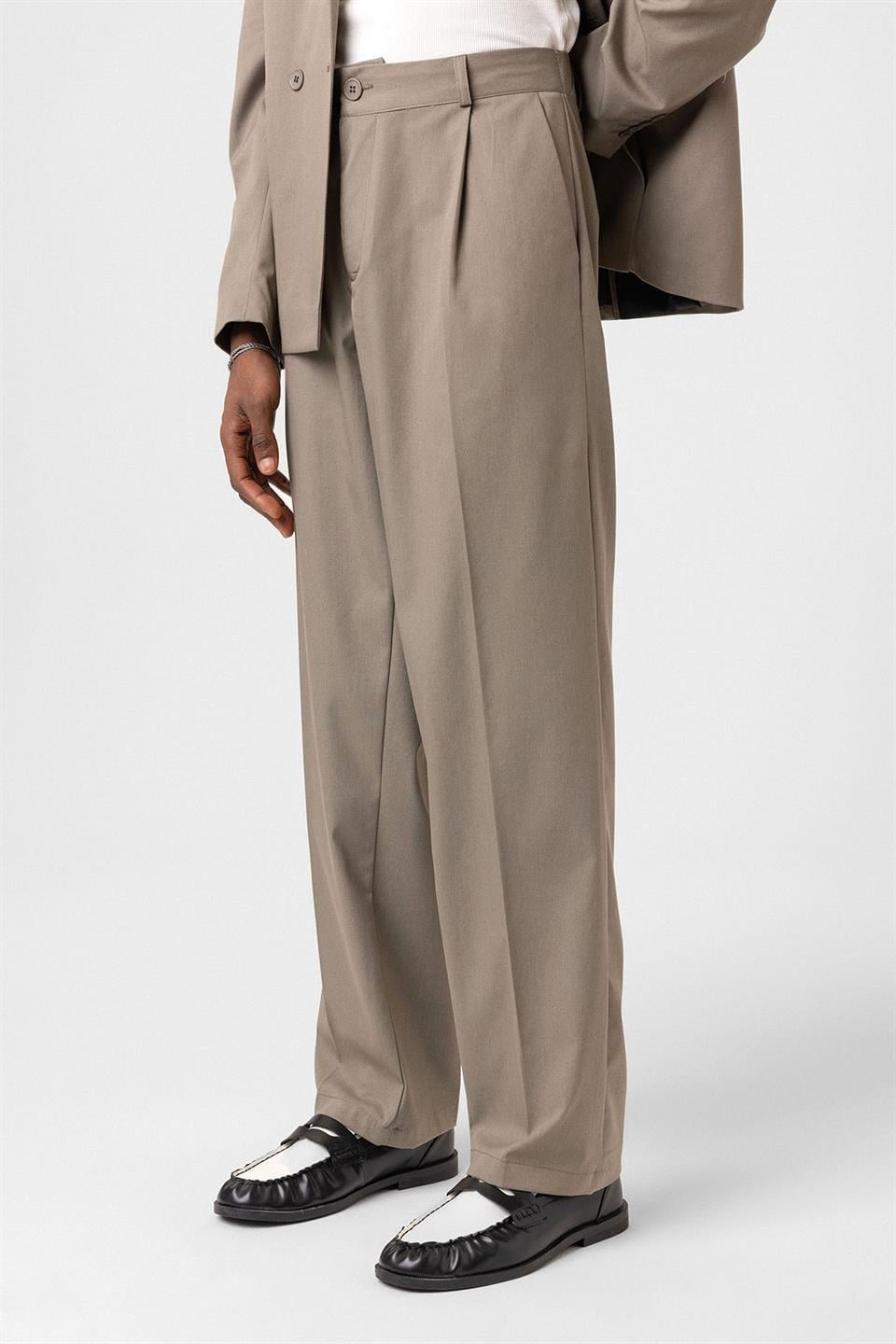 Tek Düğme Oversize Takım Elbise