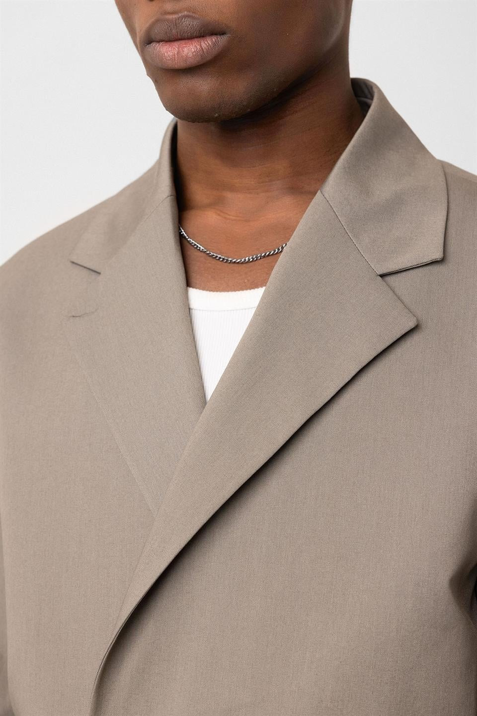 Tek Düğme Oversize Takım Elbise
