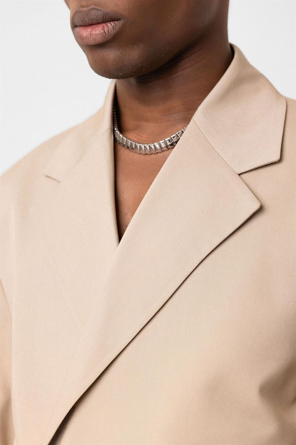 Tek Düğme Oversize Takım Elbise