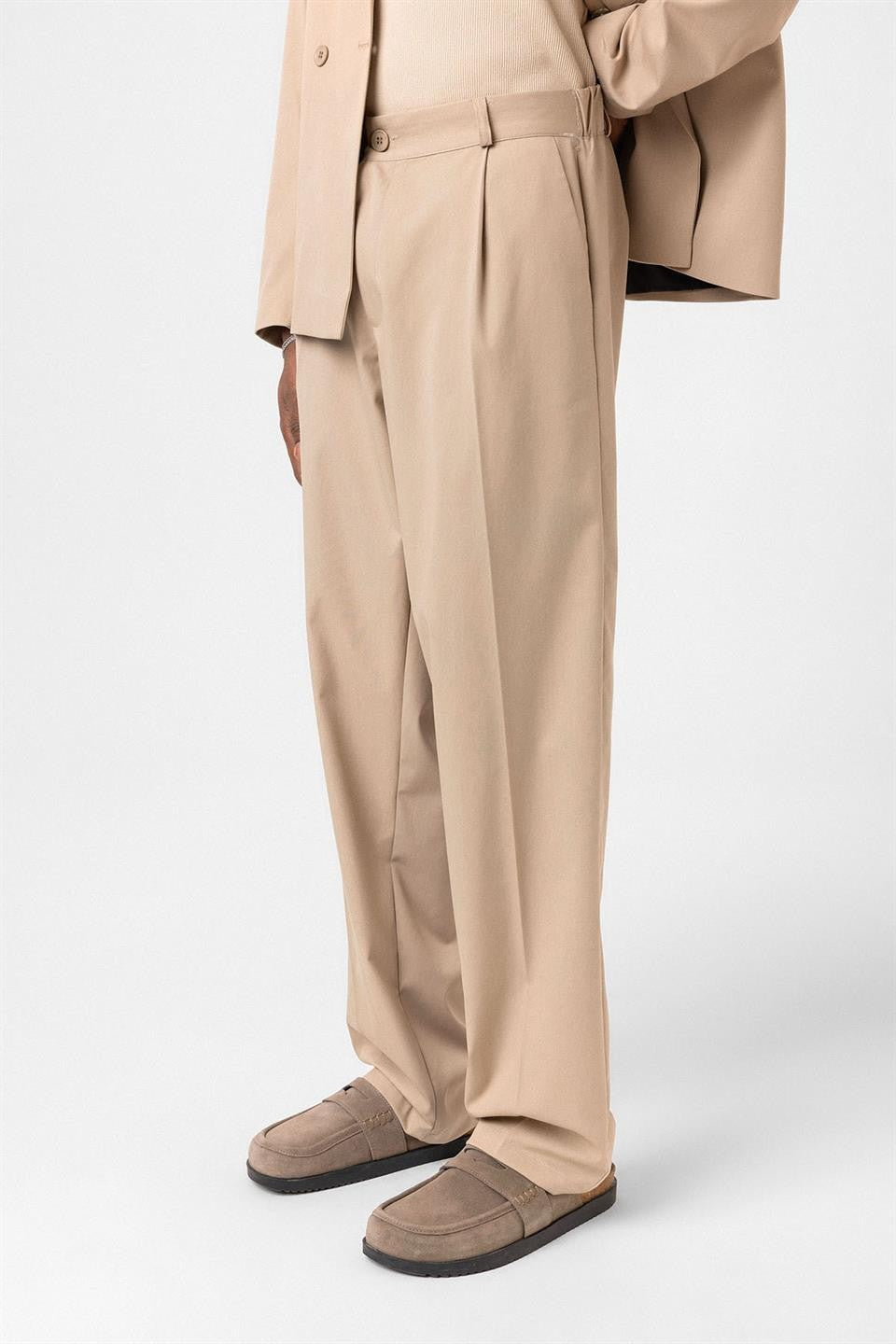 Tek Düğme Oversize Takım Elbise