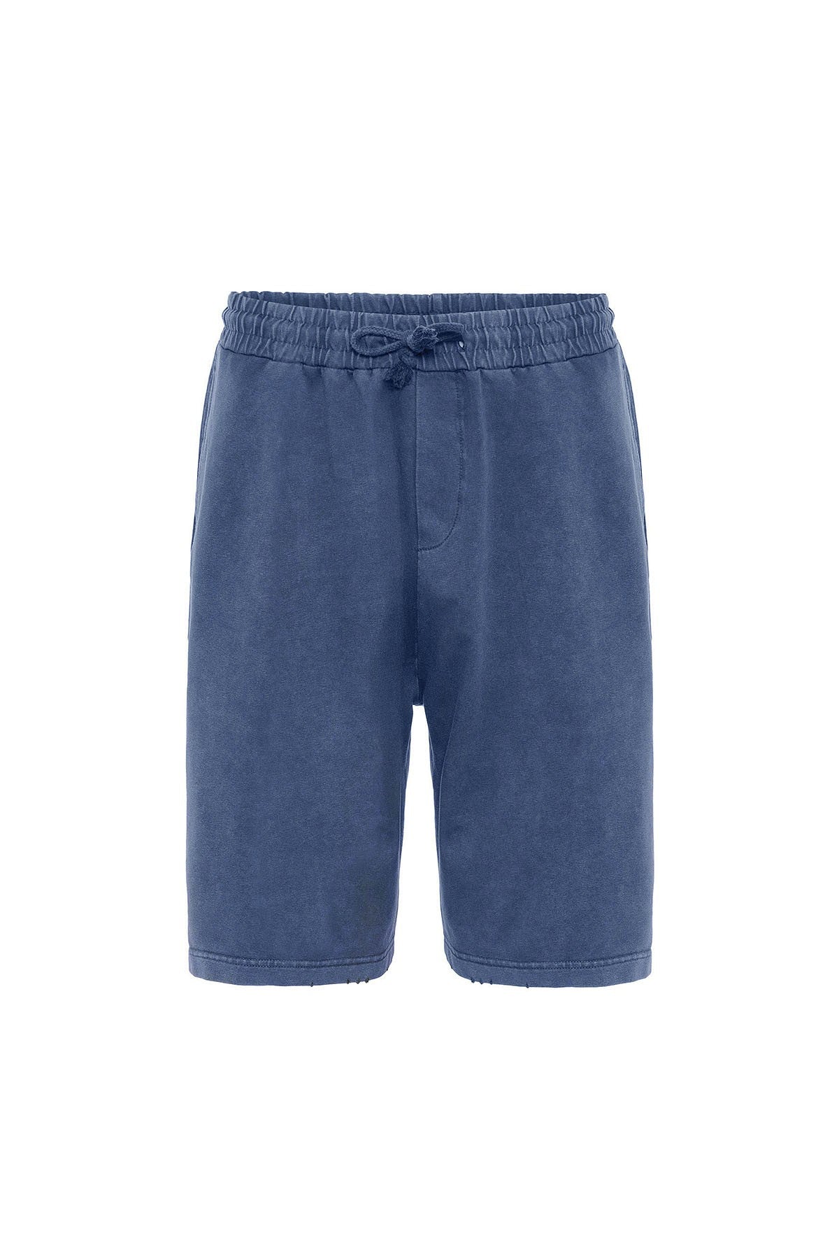 Basic Yıkamalı Oversize Şort Takım