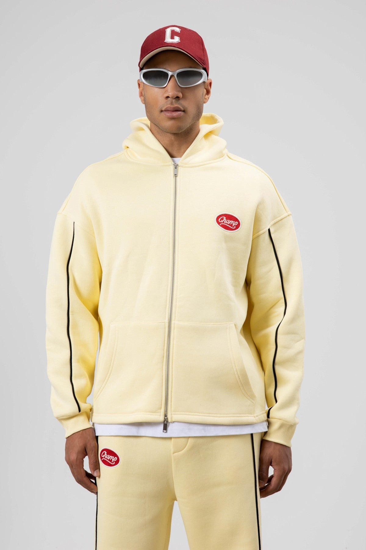 Çizgi Detaylı Oversize Eşofman Takım