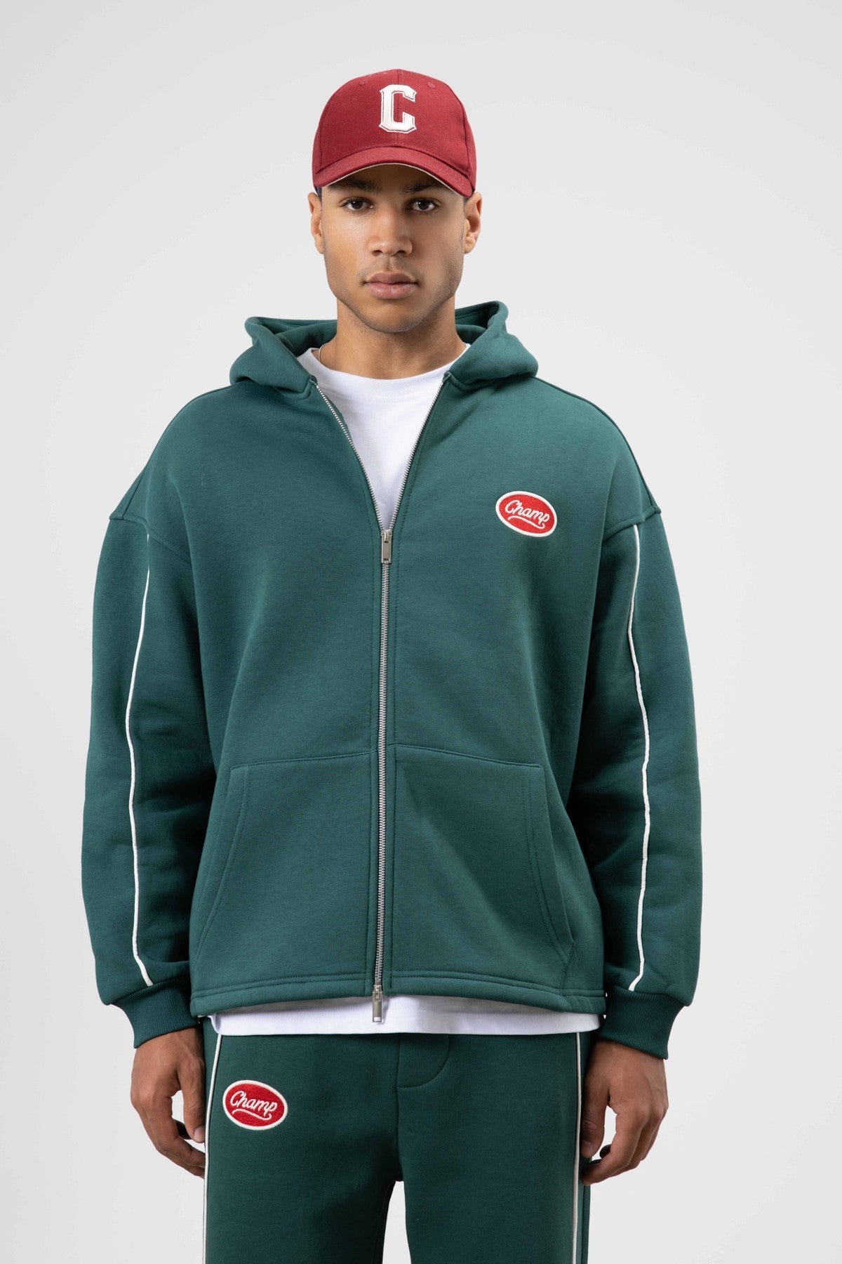 Çizgi Detaylı Oversize Eşofman Takım