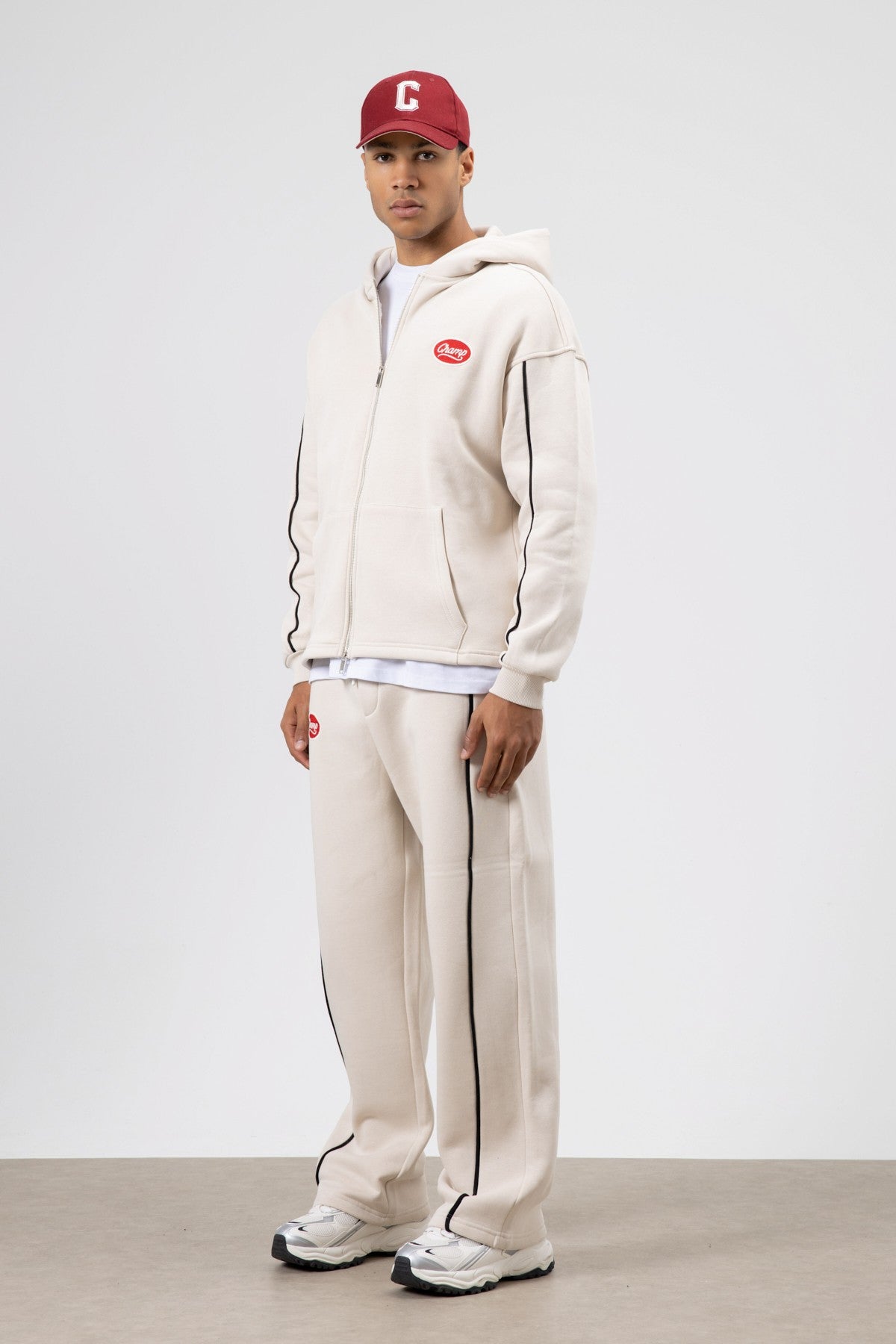 Çizgi Detaylı Oversize Eşofman Takım