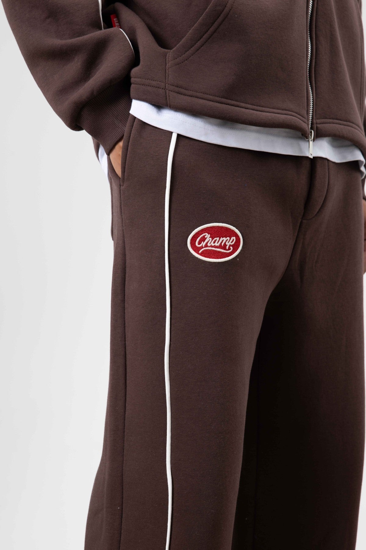 Çizgi Detaylı Oversize Eşofman Takım