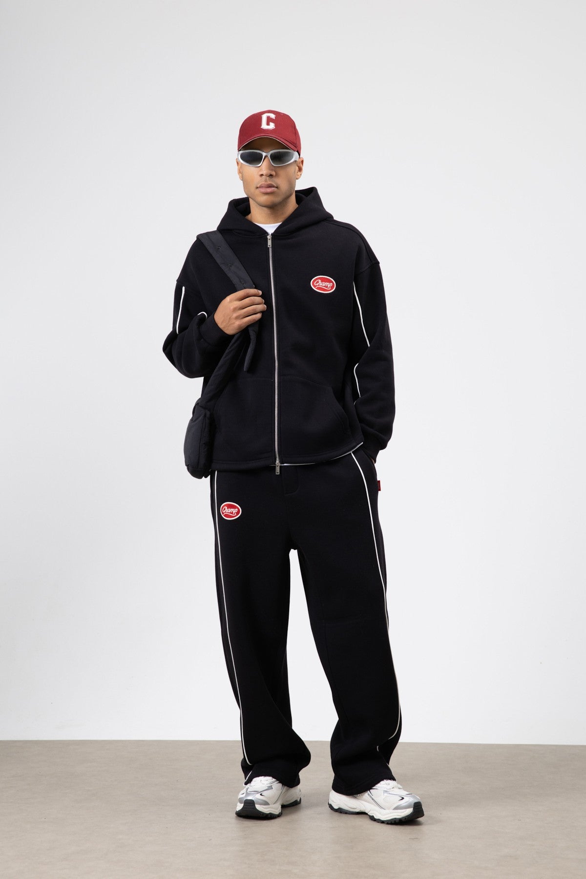 Çizgi Detaylı Oversize Eşofman Takım