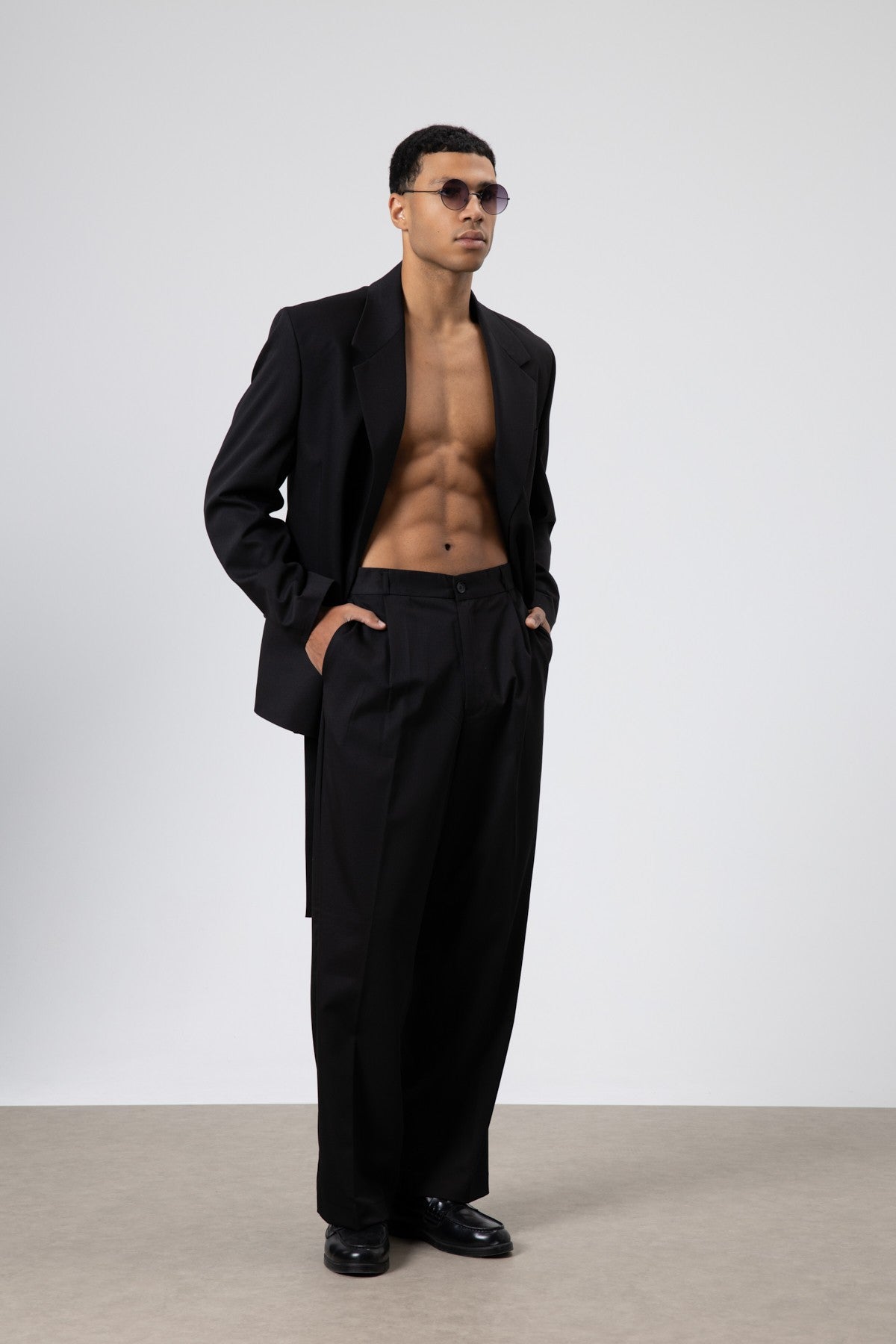 Oversize Kuşaklı Takım Elbise