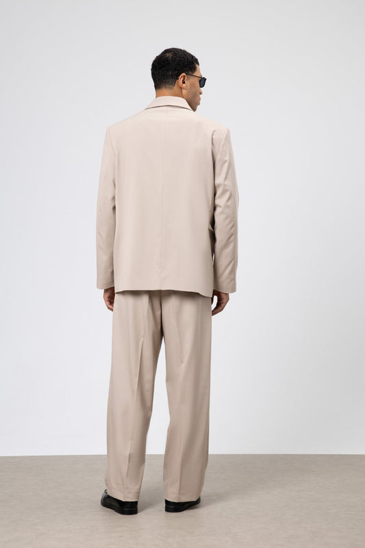 Oversize Kuşaklı Takım Elbise