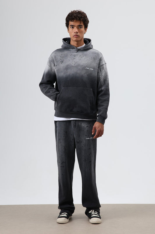 Yıkamalı Oversize Eşofman Takım