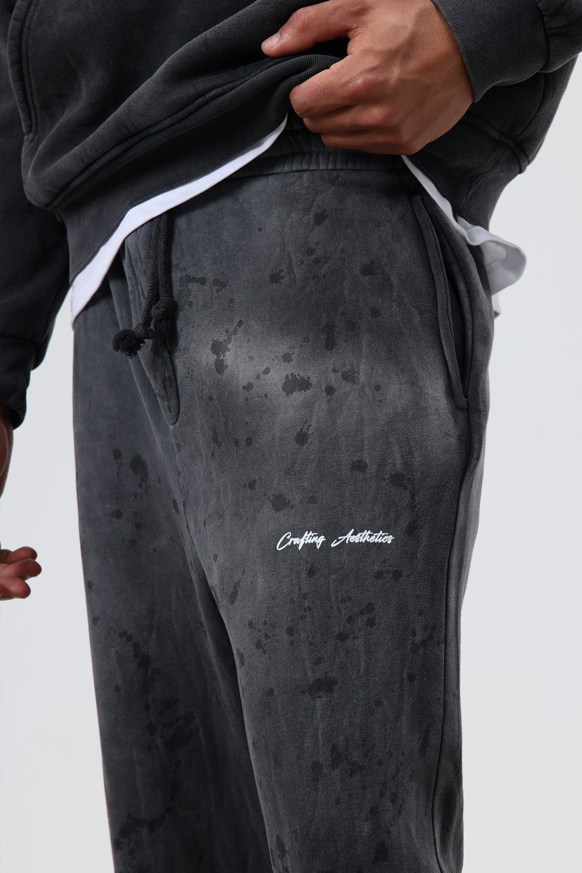 Yıkamalı Oversize Eşofman Takım