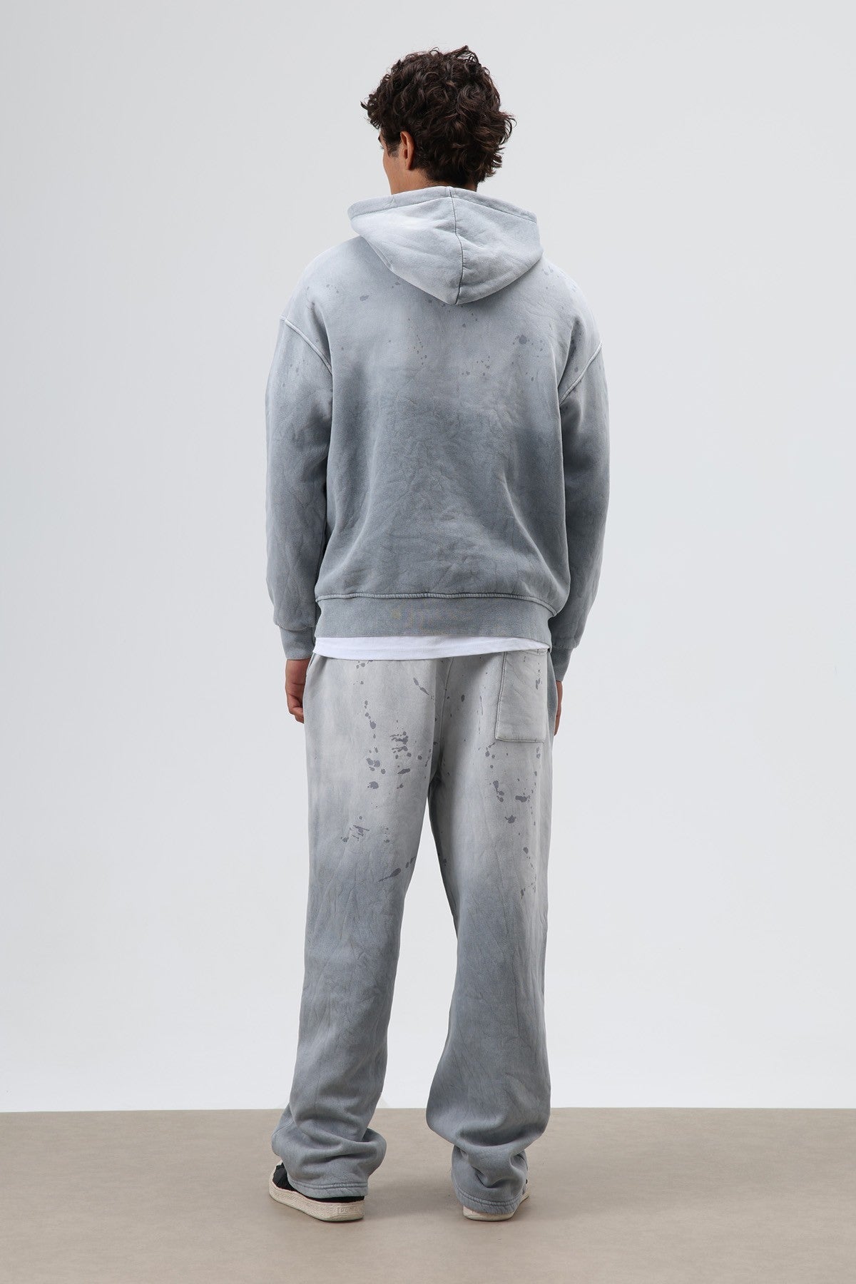 Yıkamalı Oversize Eşofman Takım