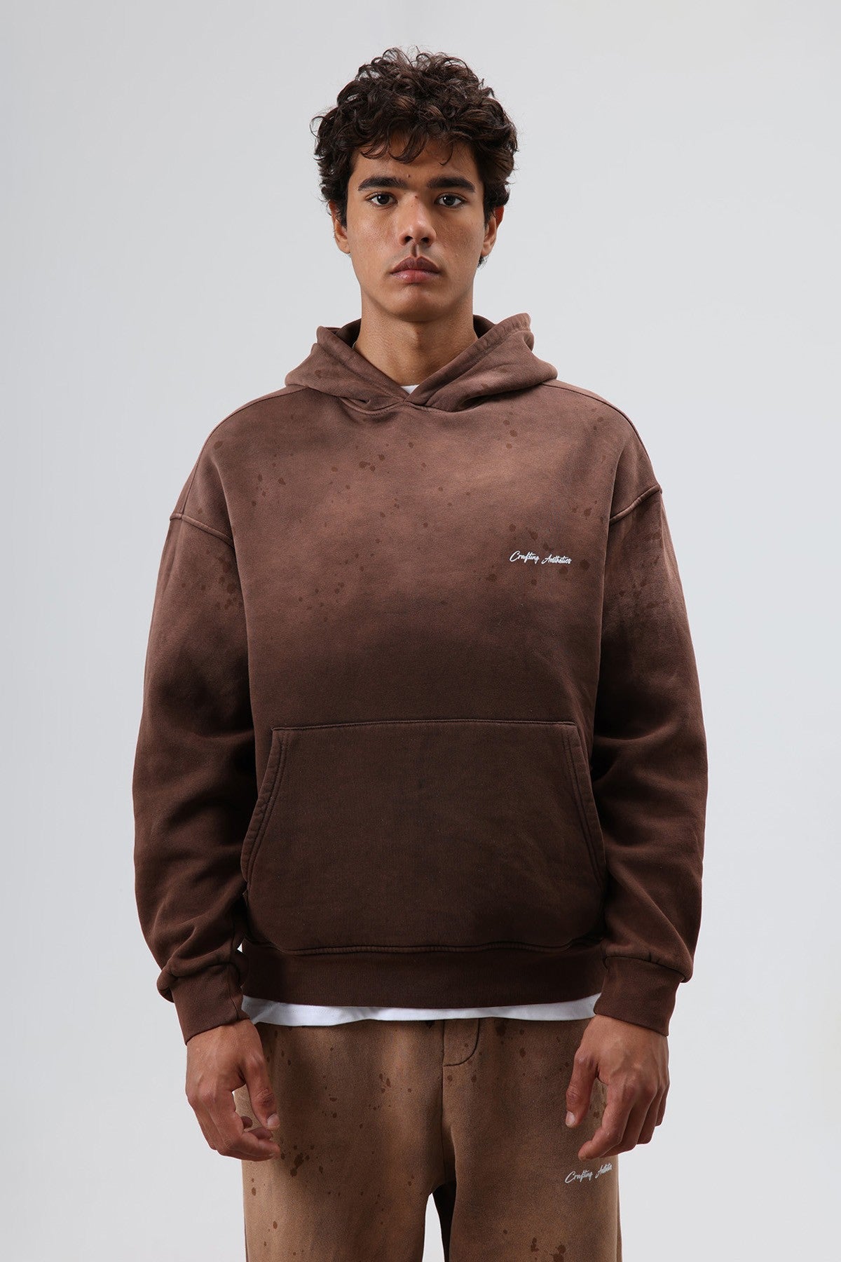 Yıkamalı Oversize Eşofman Takım