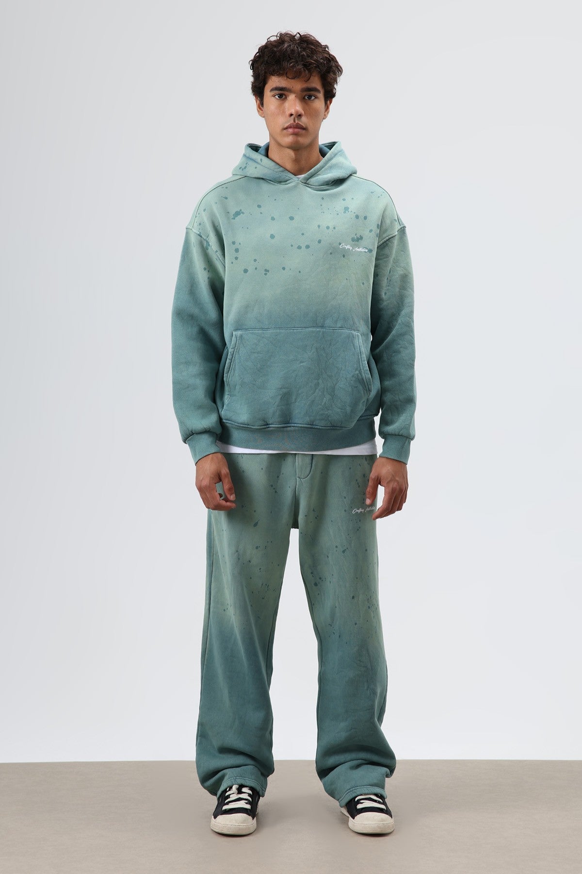 Yıkamalı Oversize Eşofman Takım